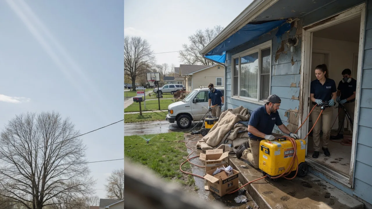 Basement Flood Cleanup in Tilton, NH near me